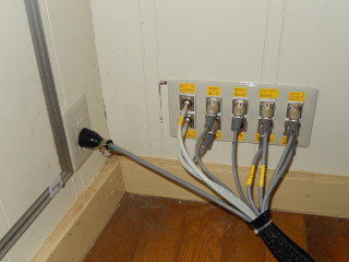 調整室接続パネル 調整室接続パネル