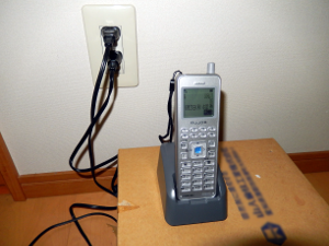 コードレス電話機−1 コードレス電話機−1